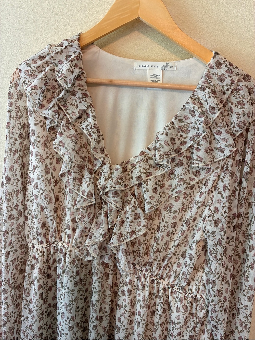 Altar’d State Helena XL High Low Maxi Dress - Picture 9 of 14